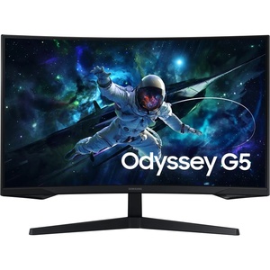 LS32CG552EUXEN | LS32CG554EUXEN - Samsung Odyssey G5 G55C (2024) - 31.5" QHD incurvé 1000R 16:9 1ms 165Hz VA FreeSync Premium - HDMI et DP