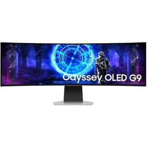 LS49DG950SUXEN | LS49DG954SUXEN - Samsung Odyssey G9 G95SD - 49" incurvé 1800R DQHD 32:9 0.03ms 240Hz OLED G-Sync Compatible - µHDMI, HDMI et DP