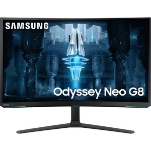 LS32BG850NPXEN - Samsung Odyssey Neo G8 G85NB - 32" UHD 4K incurvé 1000R 16:9 1ms 240Hz VA FreeSync Premium Pro - 2x HDMI et DP