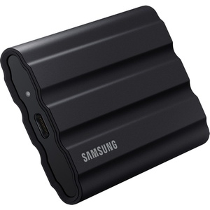 MU-PE1T0S/EU - Samsung T7 Shield Portable SSD 1TB Black USB-C vers USB-A et USB-C