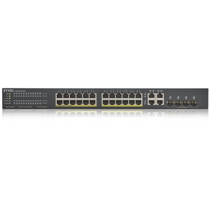 GS192024HPV2-EU0101F - Zyxel GS1920-24HPv2 - Switch PoE+ manageable 24 ports Gigabit