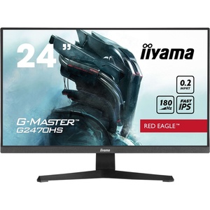 G2470HS-B1 - iiyama G-Master G2470HS-B1 Red Eagle - 23.8" FHD 16:9 0.2ms 180Hz IPS Adaptive Sync - HDMI et DP