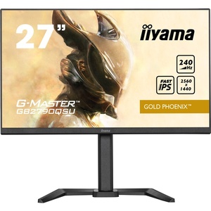 GB2790QSU-B5 - iiyama G-Master GB2790QSU-B5 Gold Phoenix - 27" QHD 16:9 1ms 240Hz IPS FreeSync Premium - HDMI et DP