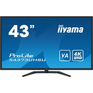 X4373UHSU-B1 - iiyama ProLite X4373UHSU-B1 - 42.5" 4K UHD 16:9 3ms VA - 2x HDMI, DP et mini DP