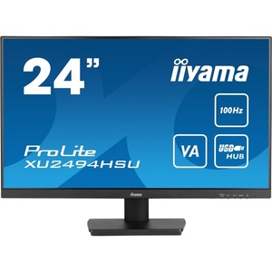 XU2494HSU-B6 - iiyama ProLite XU2494HSU-B6 - 23.8" FHD 16:9 1ms 100Hz VA FreeSync - HDMI et DP