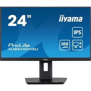 XUB2492HSU-B6 - iiyama ProLite XUB2492HSU-B6 - 23.8" FHD 16:9 0.4ms 100Hz IPS FreeSync - HDMI et DP