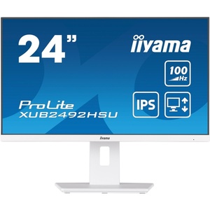 XUB2492HSU-W6 - iiyama ProLite XUB2492HSU-W6 - 23.8" FHD 16:9 0.4ms 100Hz IPS FreeSync - HDMI et DP