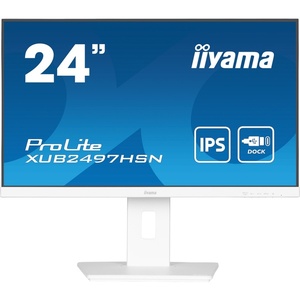 XUB2497HSN-W1 - iiyama ProLite XUB2497HSN-W1 - 23.8" FHD 16:9 1ms 100Hz IPS Adaptive Sync - HDMI, DP et USB-C (DP alt mode et PD 65W)