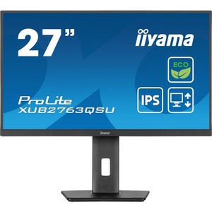 XUB2763QSU-B1 - iiyama ProLite XUB2763QSU-B1 - 27" HD 16:9 2ms 100Hz IPS Adaptive Sync - HDMI et DP