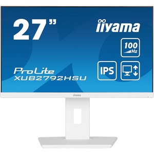 XUB2792HSU-W6 - iiyama ProLite XUB2792HSU-W6 - 27" FHD 16:9 0.4ms 100Hz IPS FreeSync - HDMI et DP