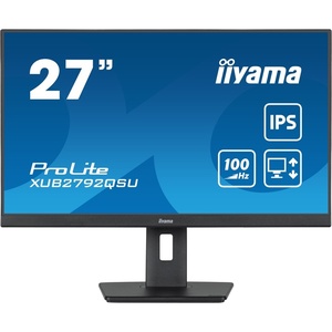 XUB2792QSU-B6 - iiyama ProLite XUB2792QSU-B6 - 27" QHD 16:9 0.4ms 100Hz IPS FreeSync - HDMI et DP