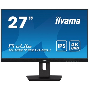 XUB2792UHSU-B5 - iiyama ProLite XUB2792UHSU-B5 - 27" 4K UHD 16:9 4ms IPS - DVI, HDMI et DP