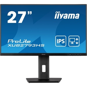 XUB2793HS-B6 - iiyama ProLite XUB2793HS-B6 - 27" FHD 16:9 1ms 100Hz IPS FreeSync - HDMI et DP