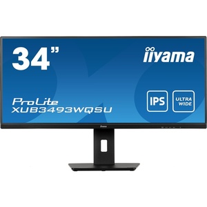 XUB3493WQSU-B5 - iiyama ProLite XUB3493WQSU-B5 - 34" WQHD 21:9 4ms IPS - 2x HDMI et DP